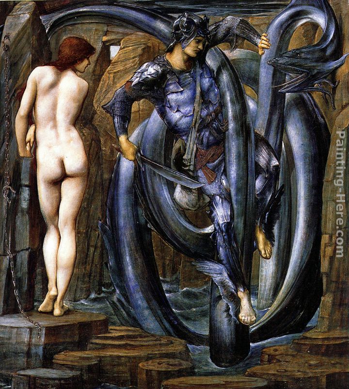 The Perseus Series The Doom Fulfilled painting - Edward Burne-Jones The Perseus Series The Doom Fulfilled art painting